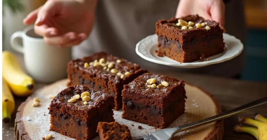Banana Brownies Recipe