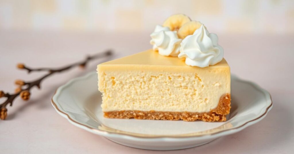 Banana Cream Cheesecake