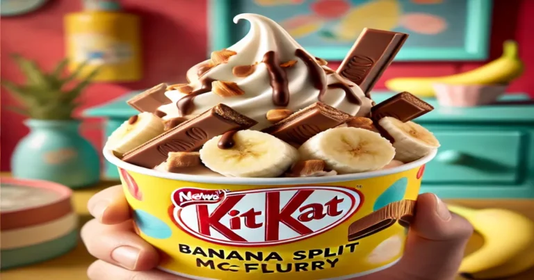 KitKat Banana Split McFlurry