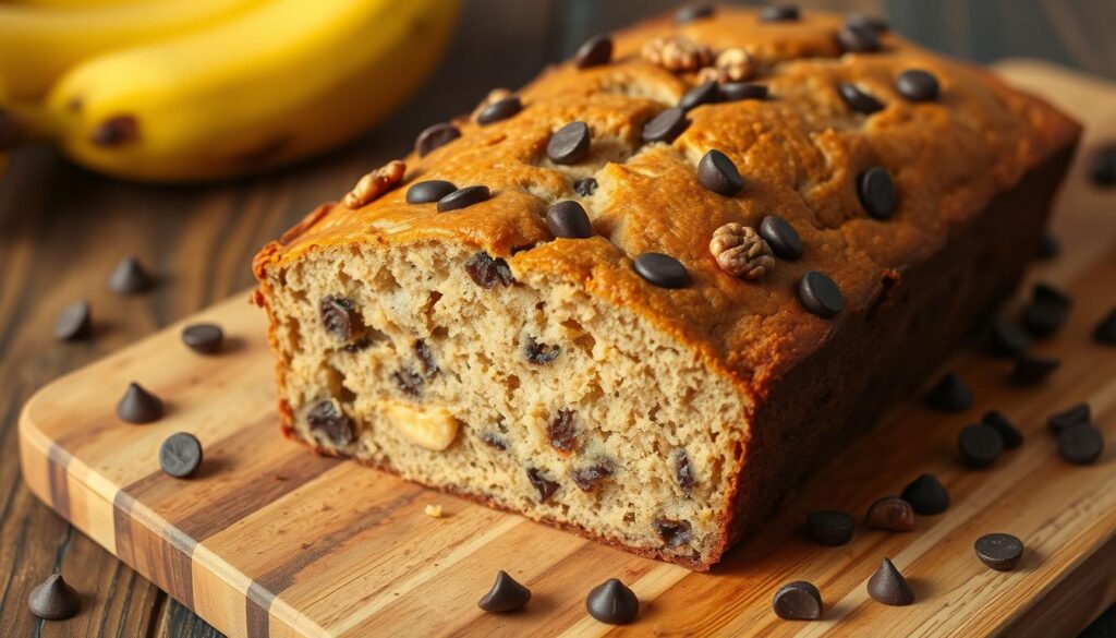 Chocolate Chip Banana Nut Bread Recipe