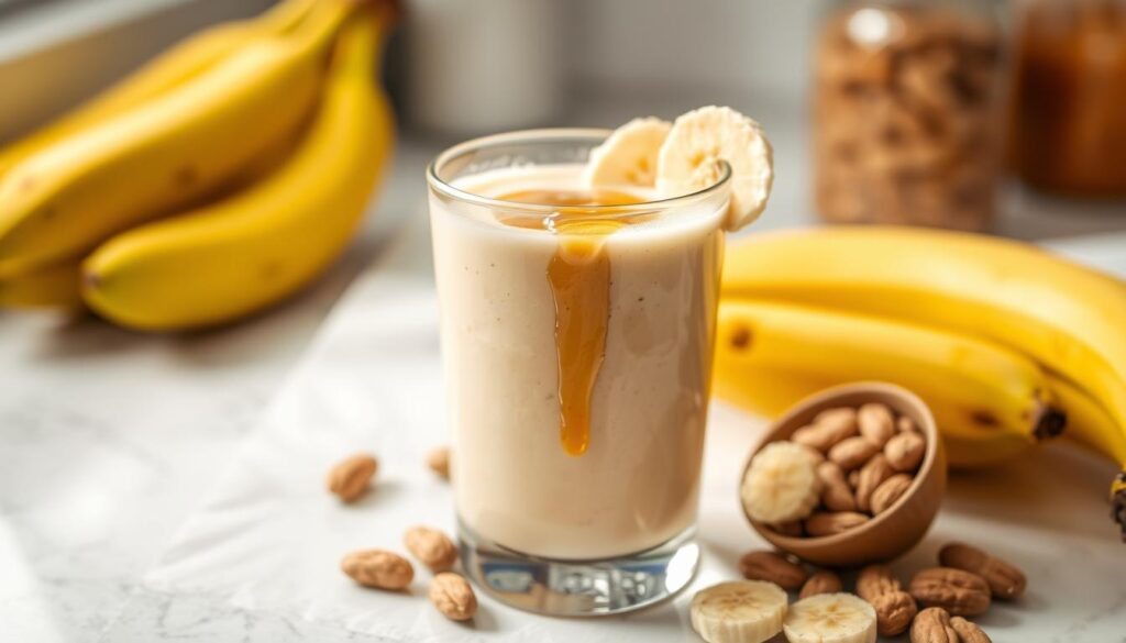 Banana Peanut Butter Smoothie,
