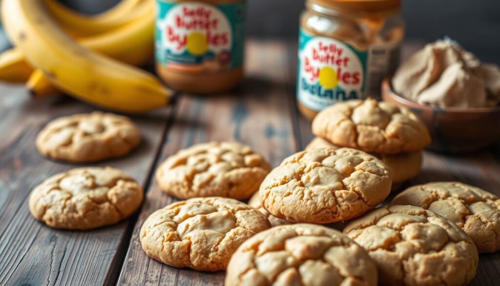 Peanut Butter Banana Cookies