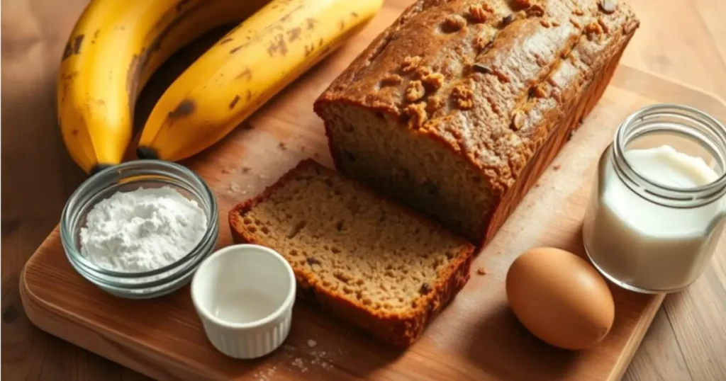 4 Ingredient Banana Bread