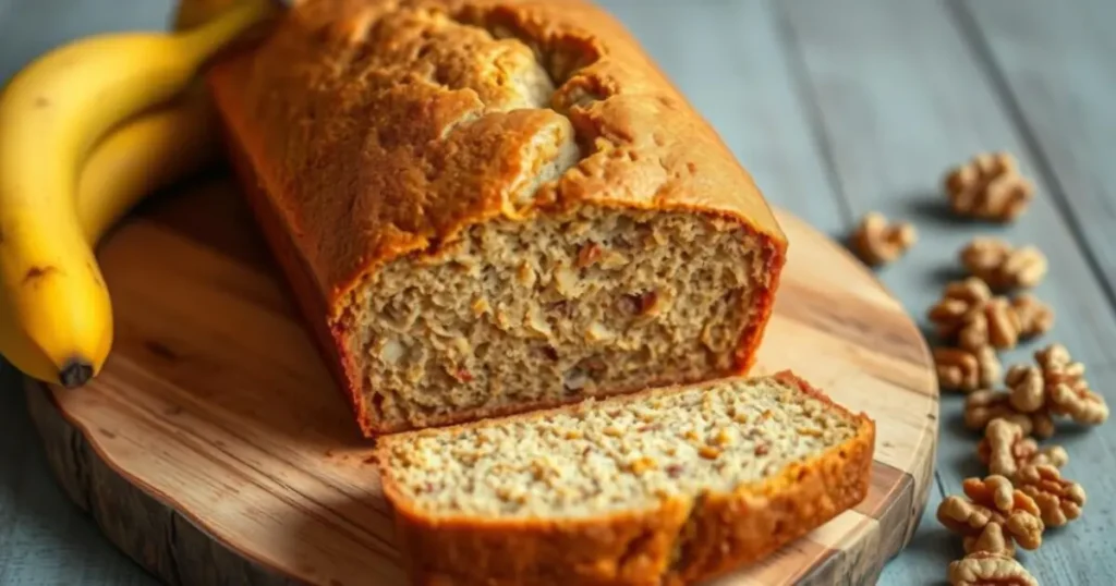 4 Ingredient Banana Bread