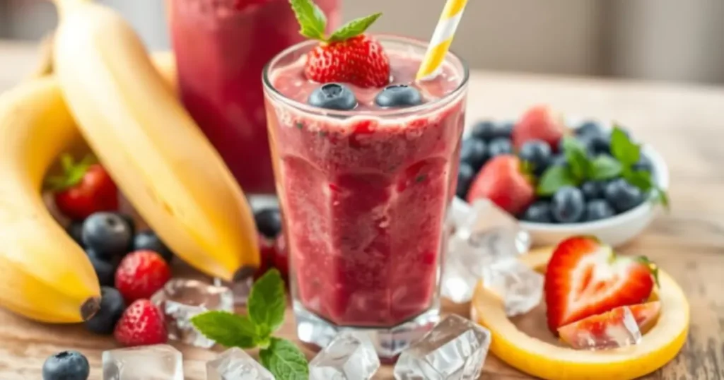 Banana Berry Smoothie