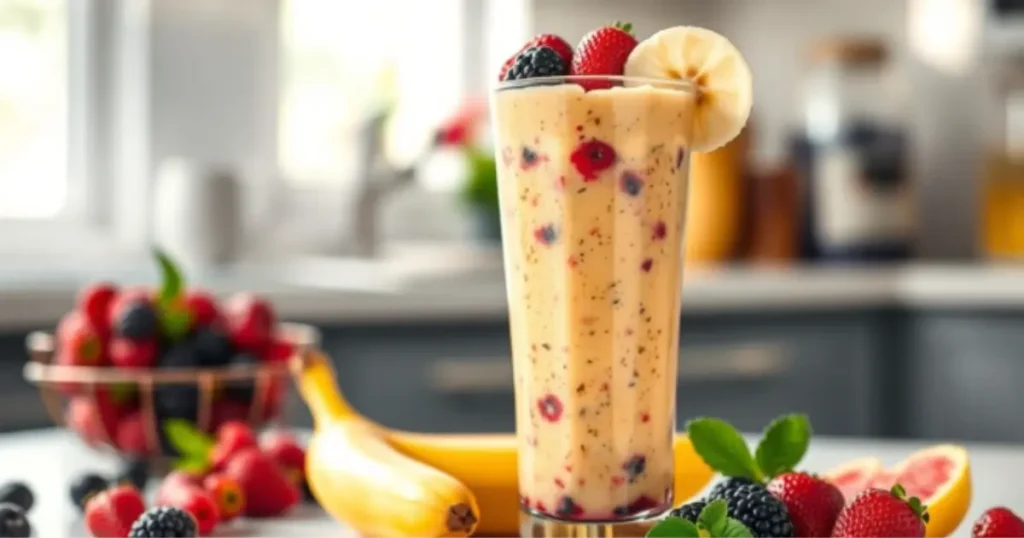 Banana Berry Smoothie