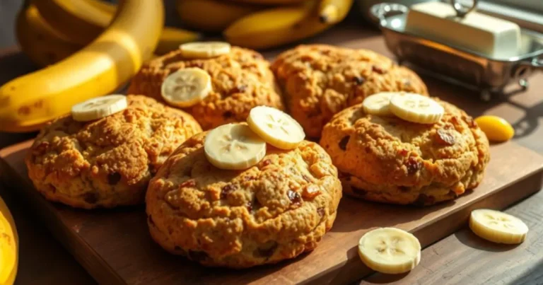 Brown Butter Banana Scones