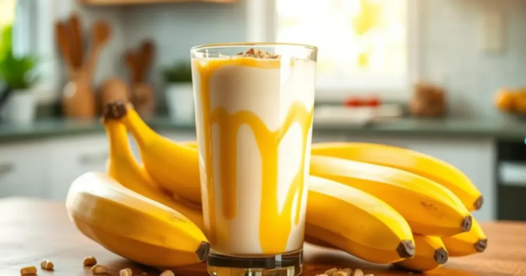 banana yogurt smoothie