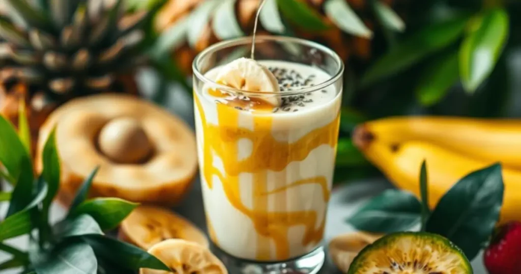 banana yogurt smoothie