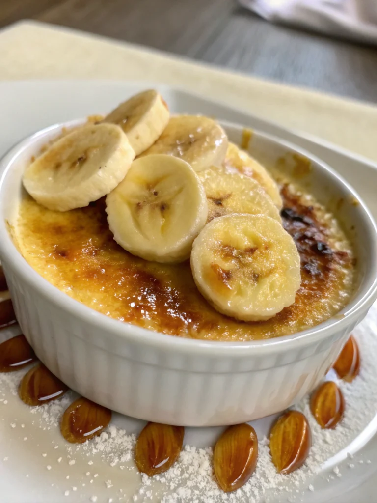 Banana Crème Brûlée