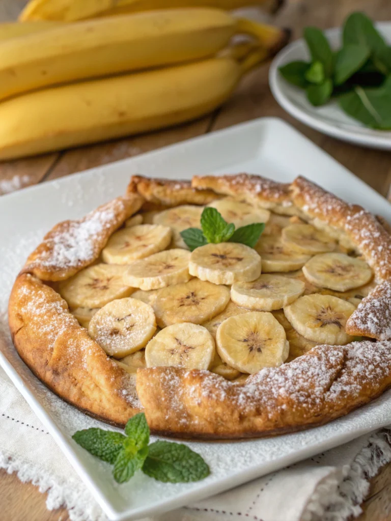 banana galette recipe