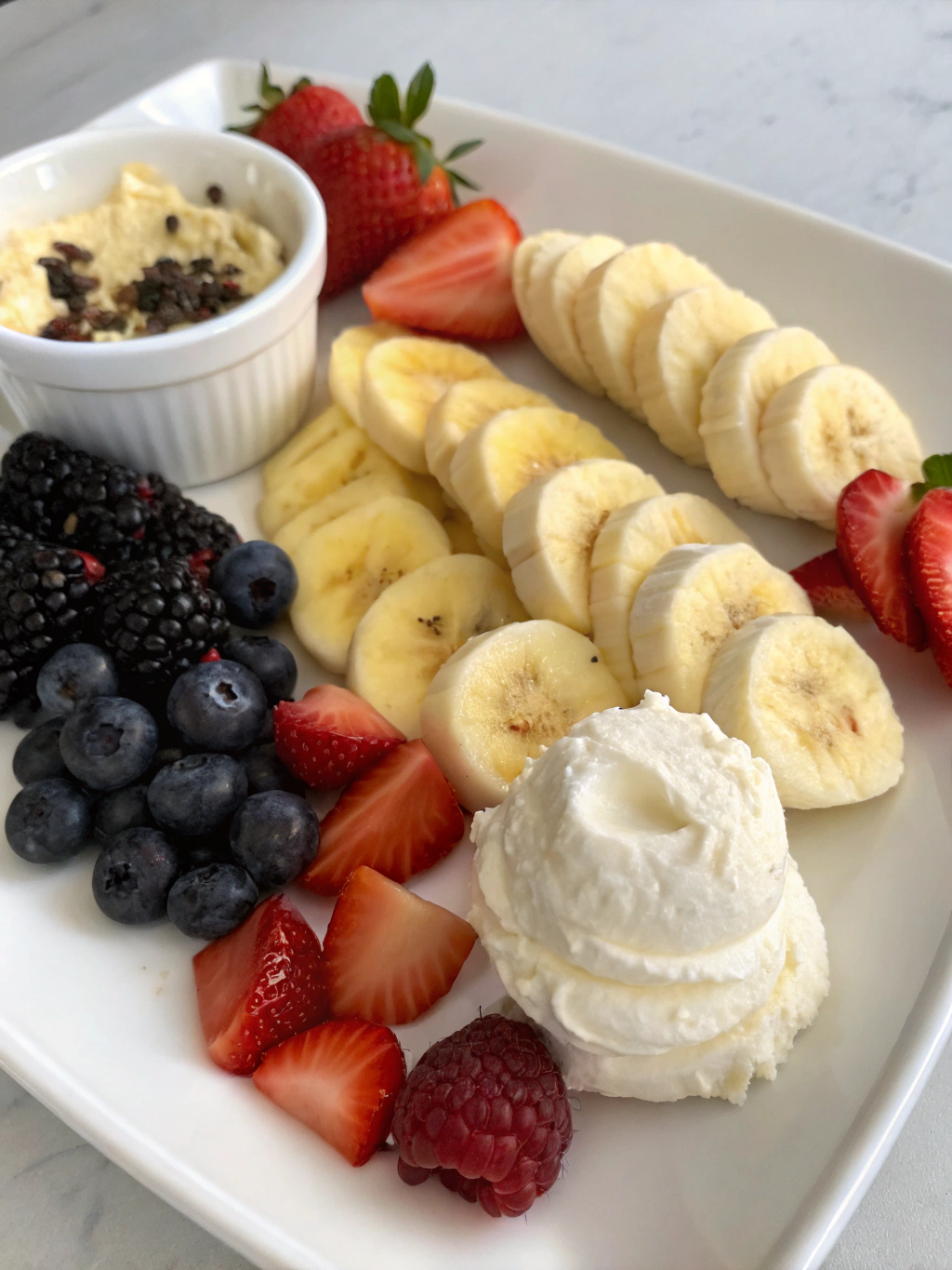 banana mousse parfait ingredients