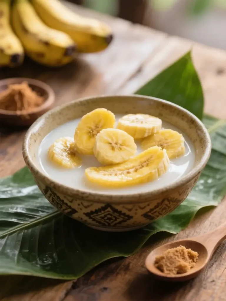 Thai Banana in Coconut Milk (Kluay Buat Chi)