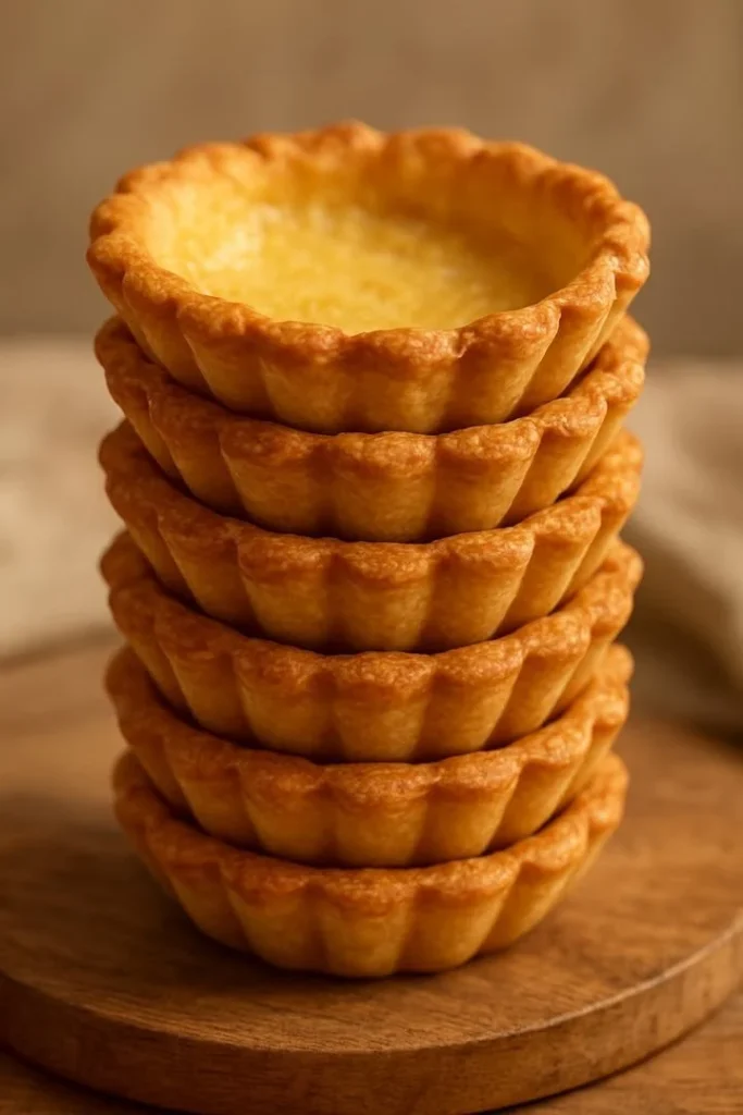 Basic Sweet Tart Dough Image of freshly baked sweet tart dough ready for filling